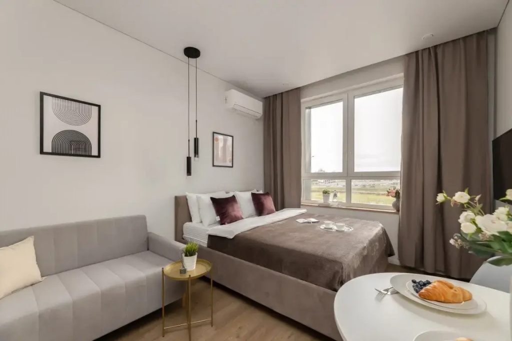 Апартаменты SMART LOFTS | Space | 5 мин до м Спартак | Рядом стадион и Крокус Экспо — фото