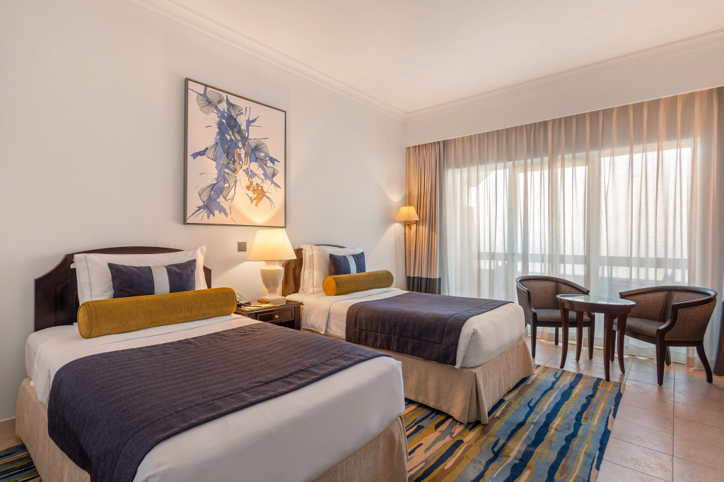 Superior Double room with partial sea view (twin beds)