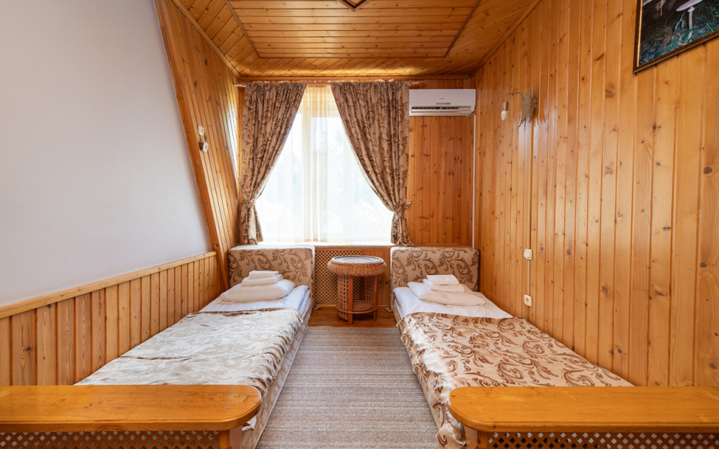 Четырёхместный номер (Building 1) Family с 2 комнатами в Ателика Улиткино