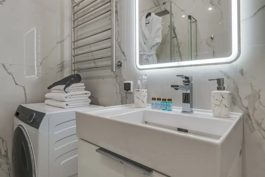 Апартаменты Представительский Люкс с Балконом и Красивым Видом Business Apartments — фото
