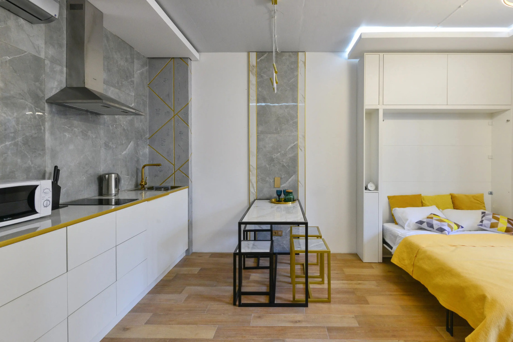 Апартаменты #1 Grey studio for 2+2 by Lo Apartments — фото