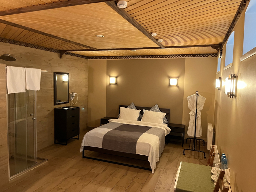 Двухместный номер Economy Цокольный этаж двуспальная кровать в Дом Паткуль