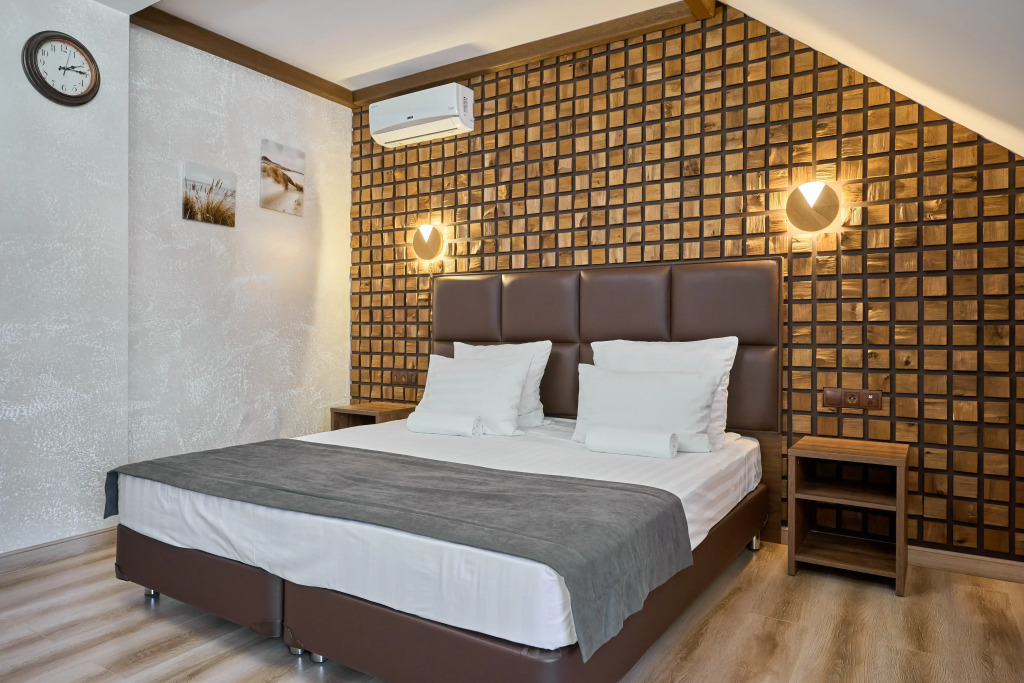 Четырёхместная студия с мини-кухней с балконом в Астра де Роза