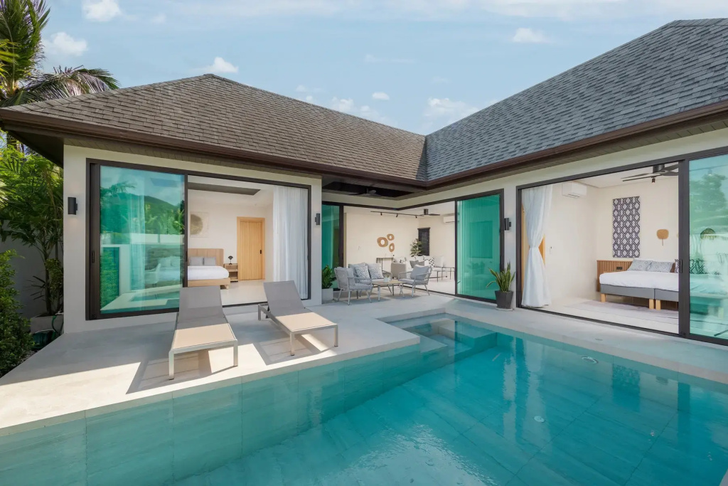 Plunge Modern 2-Bedroom with Private Pool Villa