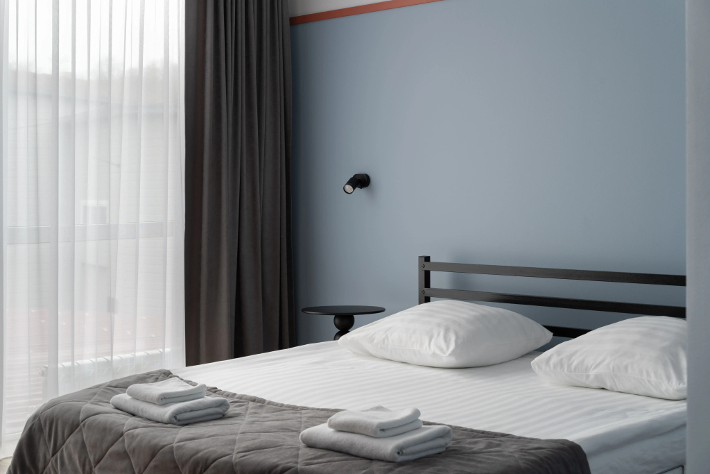Comfort Double room with courtyard view (full double bed)
