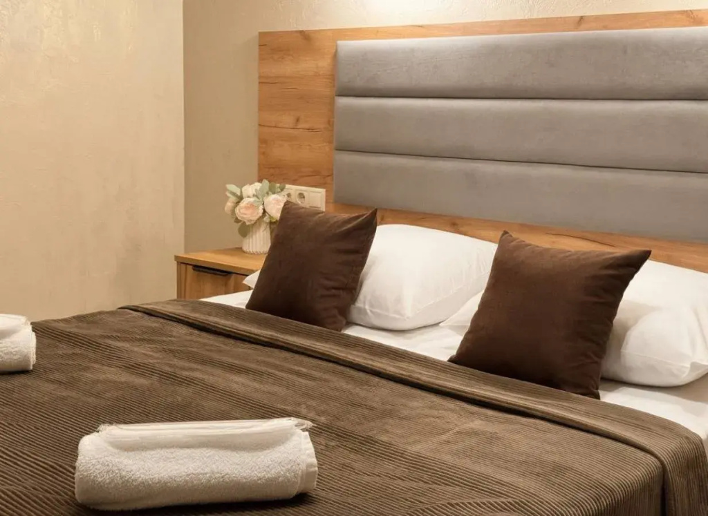 Standard Double room with balcony and with city view (full double bed)