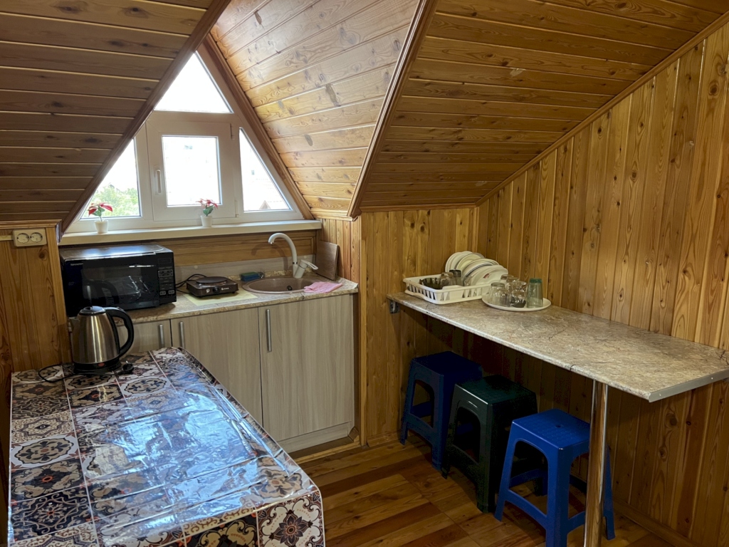 Коттедж с красивым видом из окна в Лучшее место