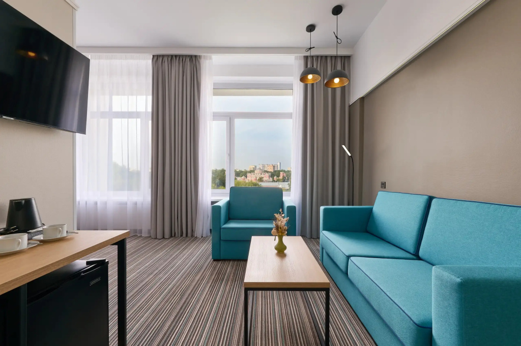 AZIMUT Hotel Aerostar Moscow Room Type - Double Junior Suite twin beds
