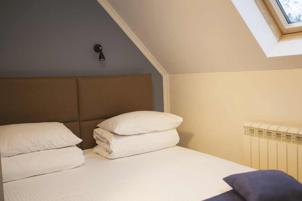 Hotel Alpina Room Type - Standard Double Attic room full double bed