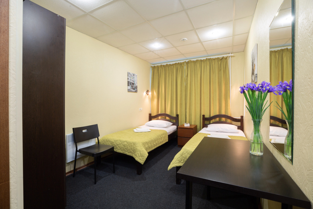 Aviamotornaya Mini Hotel Room Type - Standard Double room twin beds