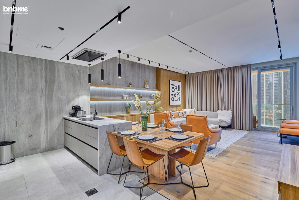 Апартаменты Bnbmehomes  Lux Haven Burj View Opera District - 1408 — фото