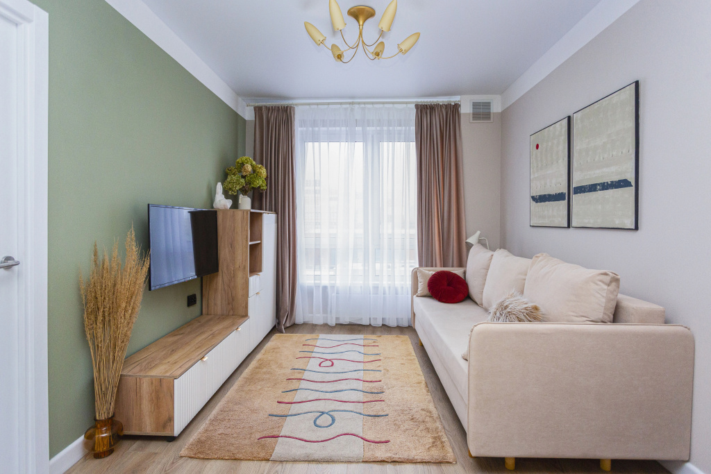 Квартира Уютная Однокомнатная — фото