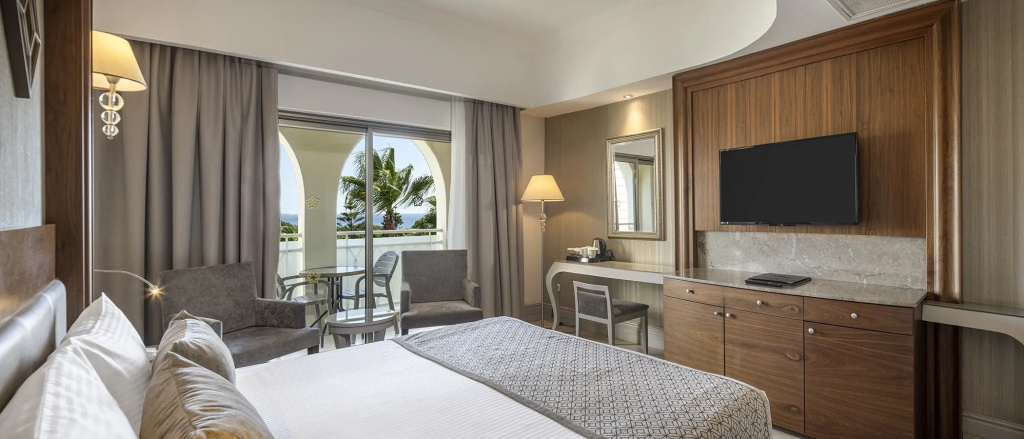 Standard Double room with balcony and with land view (full double bed)
