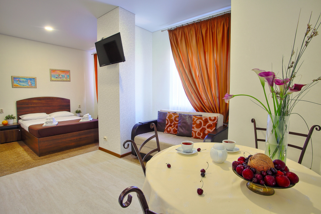 Prosperus Guest House Room Type - Double Studio full double bed