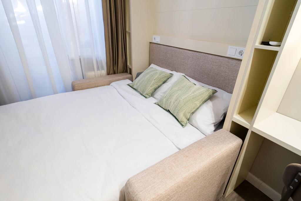 Квартира Квартира-студия, 18 м², 1 кровать — фото