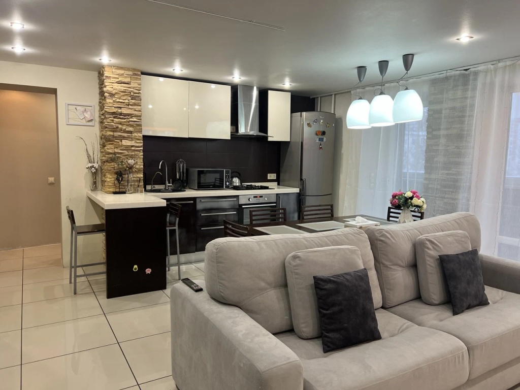 Квартира Izh Apartments с Панорамной Лоджией