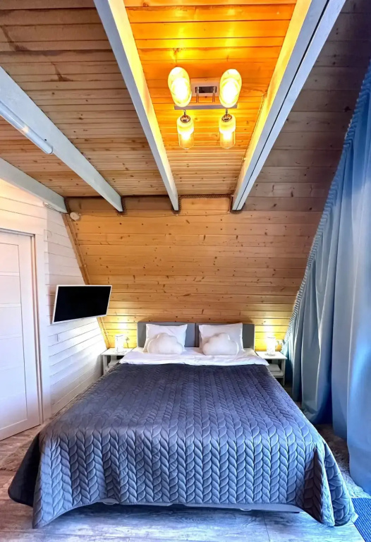 Частный дом Уютный домик A-Frame 1 - фото 25