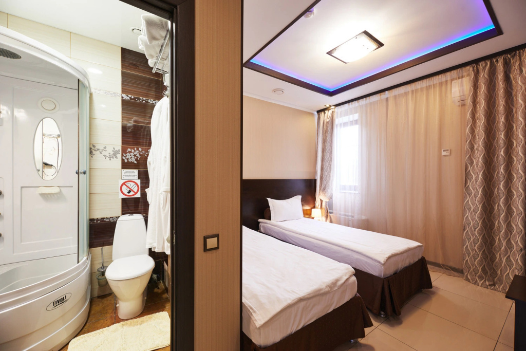 Forest End Foks Mini-hotel Room Type - Standard Double room twin beds