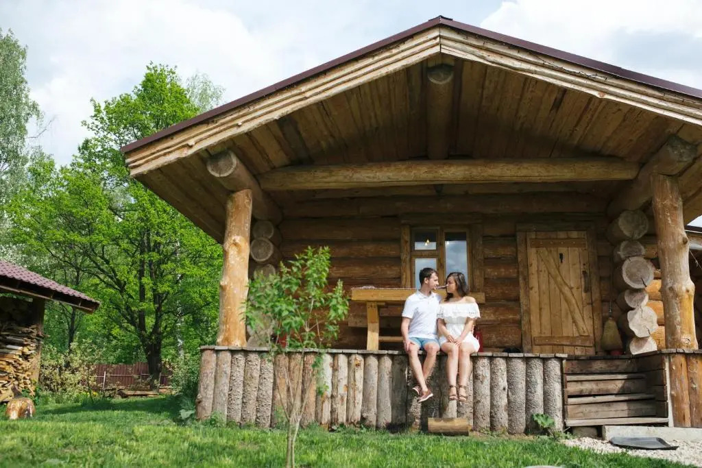 Дом № 1 с видом на сад в Дубки