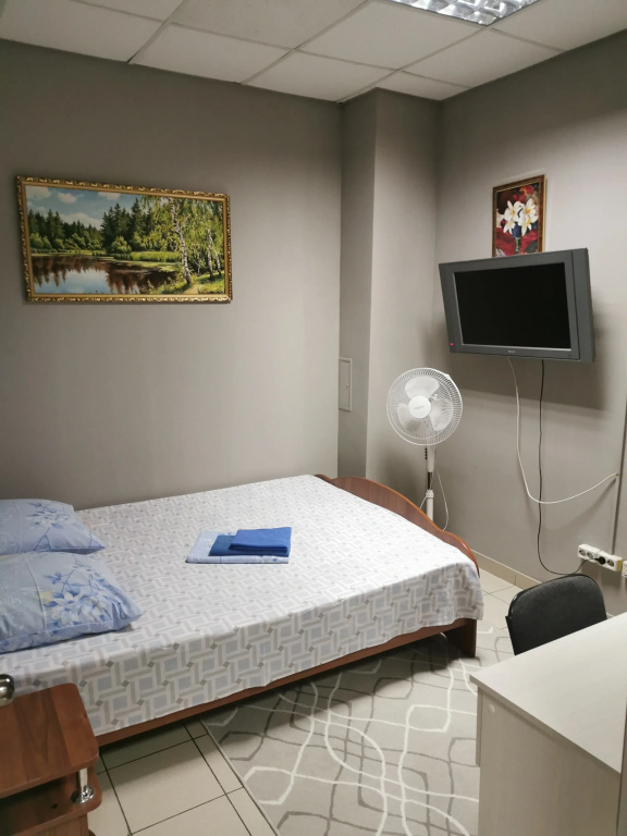 Variant Hotel Room Type - Economy Double room full double bed