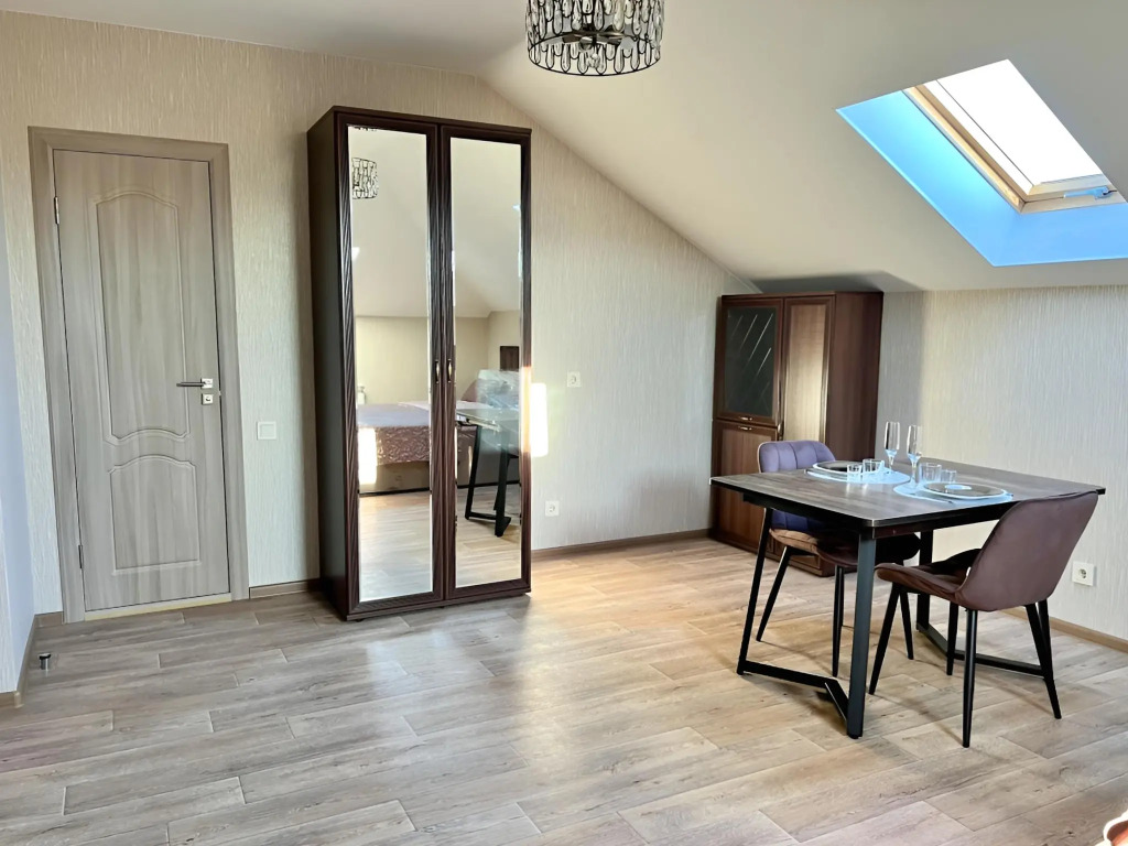 Студия Мансарда в Eva Apartments