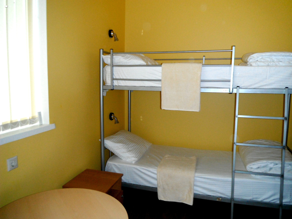 Bed in Dorm with view