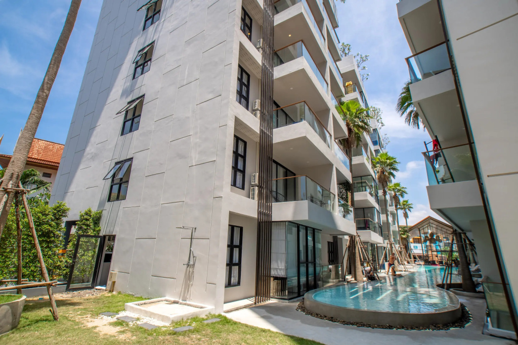1 Spalnya 5 Min Surin Bich Palm-C210 Capitalpro Apartments