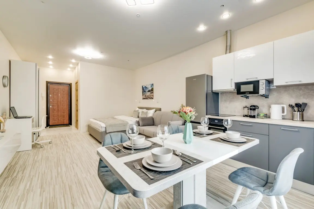 Апартаменты с Видом на Город Business Apartments на Ходынском — фото