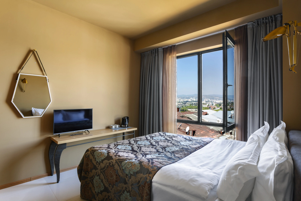 Economy Double room with city view (full double bed)
