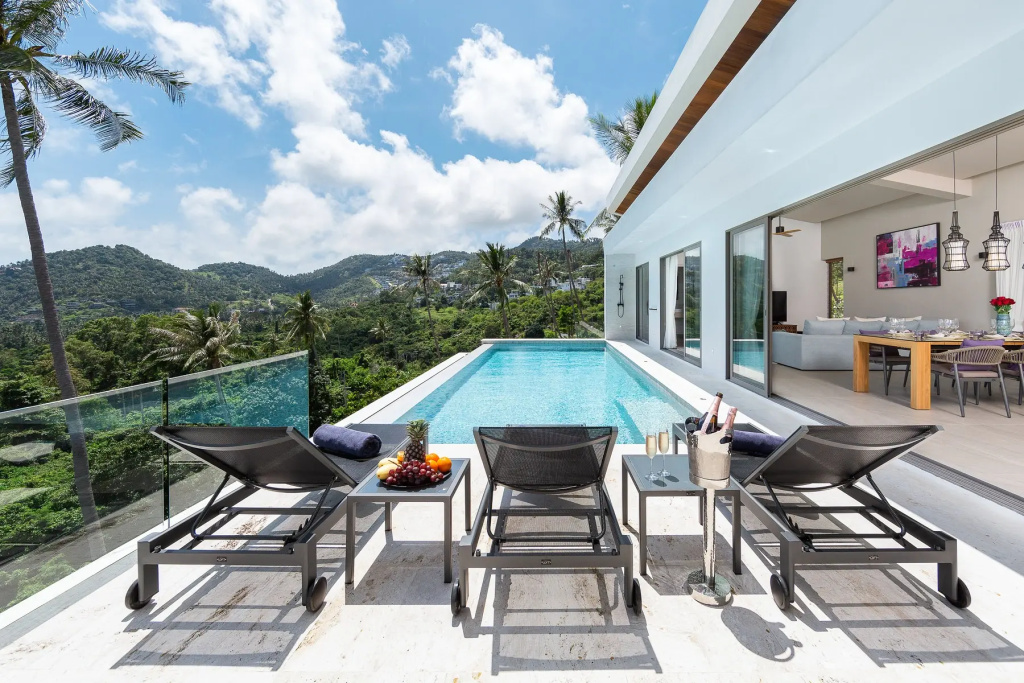 Top View Bo Phut Samui 4BR Sea View Luxury Retreat Villa
