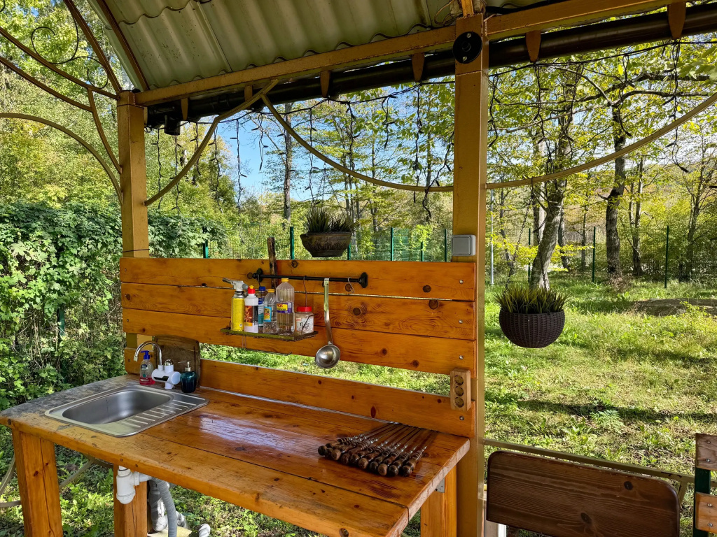 Шестиместный коттедж с балконом и с видом на горы в Куршавель