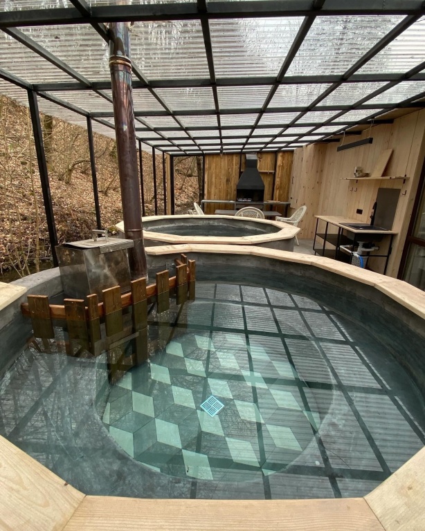 Люкс с красивым видом из окна в Koban Spa Resort