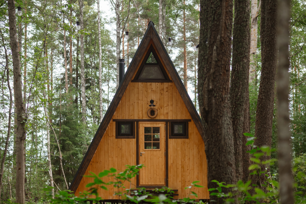 Коттедж с панорамным видом в Deep Lake House