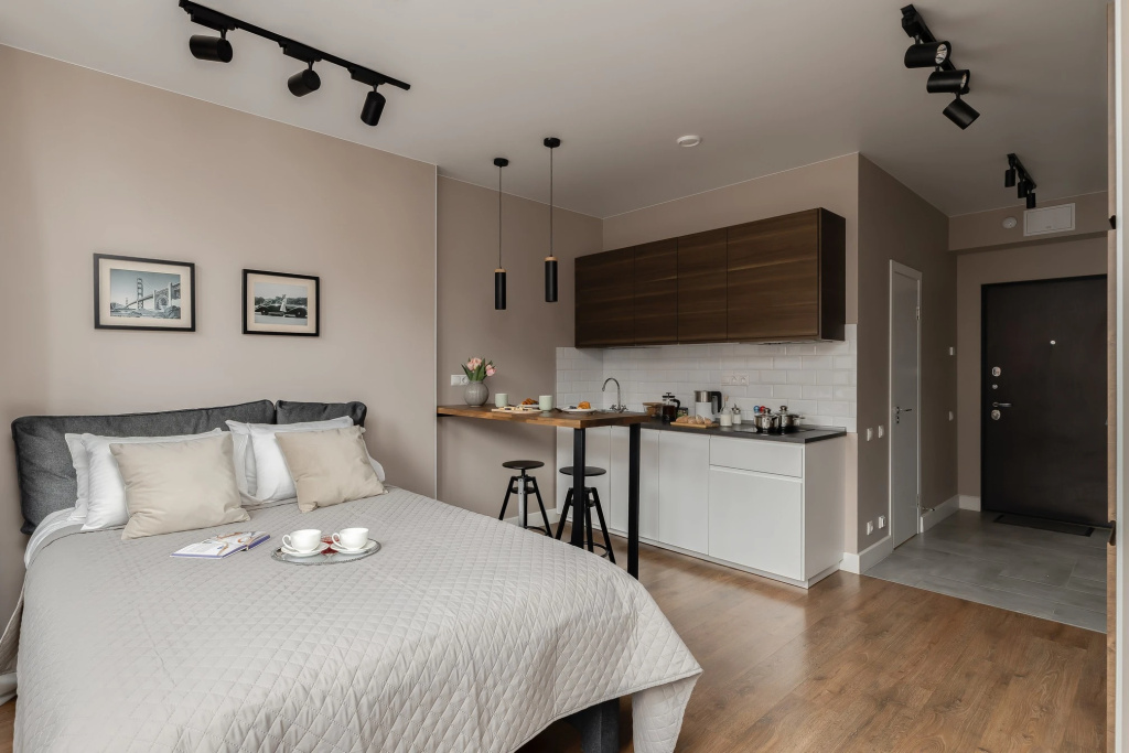 Апартаменты SMART LOFTS | Jazz | Бизнес-класс у метроу метро Дмитровская — фото