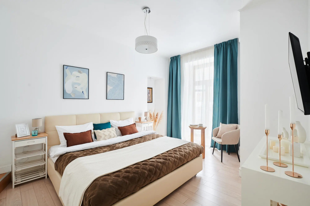 Отель Квартира GM Apartments LUX Пятикомнатная на Арбате в Москве