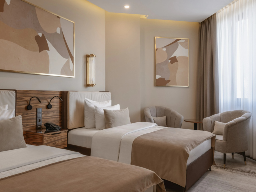 Двухместный номер Premium 2 отдельные кровати в Казахстан