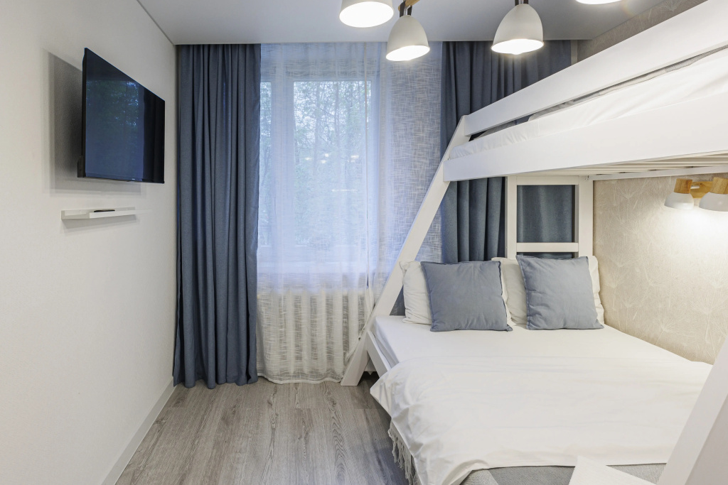 Апартаменты Новые Santorini Flats&Rooms Vnukovo — фото