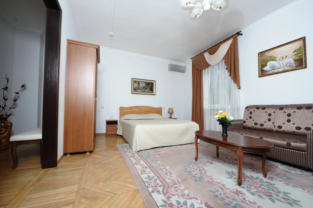 Planet Lux Hotel Room Type - Double Junior Suite full double bed