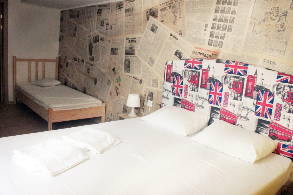 Трёхместный семейный номер Standard в City hostel