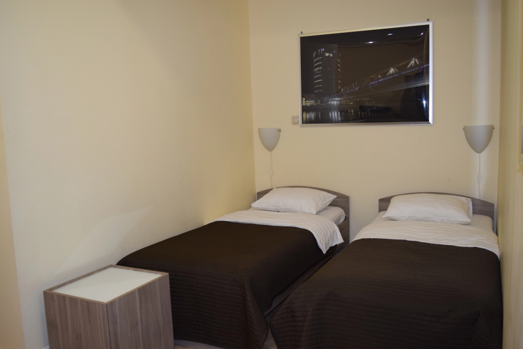 Standard No Window Double room (twin beds)