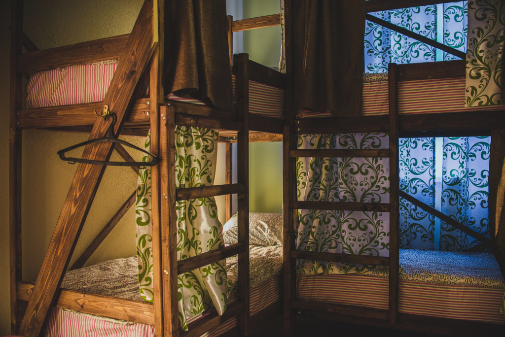 Bed in Dorm with view