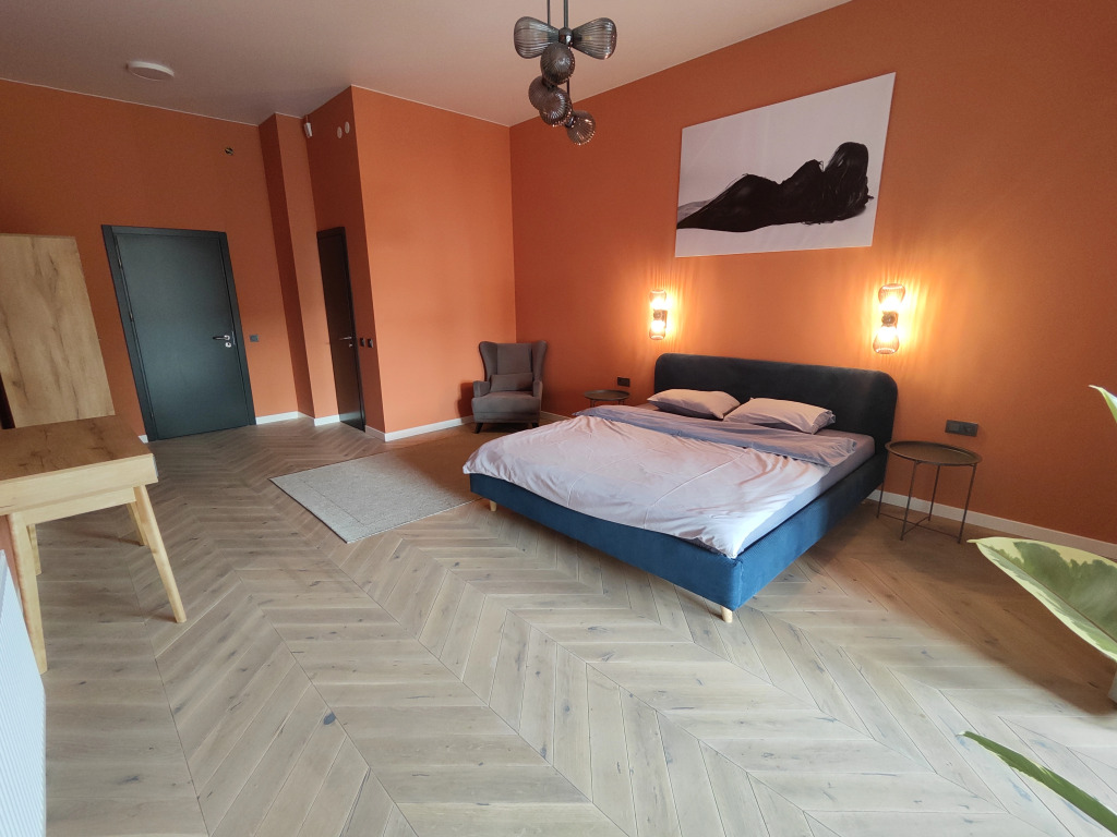 Апартаменты Superior с 3 комнатами с балконом в Апарт-отель Residence Graphite