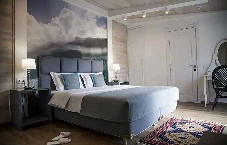 Standard Double 1st Category room with sea view (full double bed)