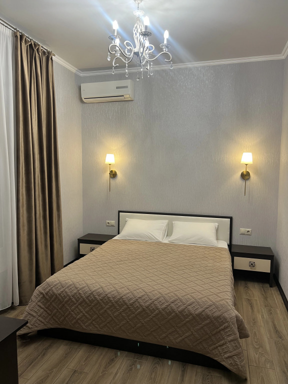 Двухместный номер Superior с балконом и с красивым видом из окна двуспальная кровать в Morskoy priboy