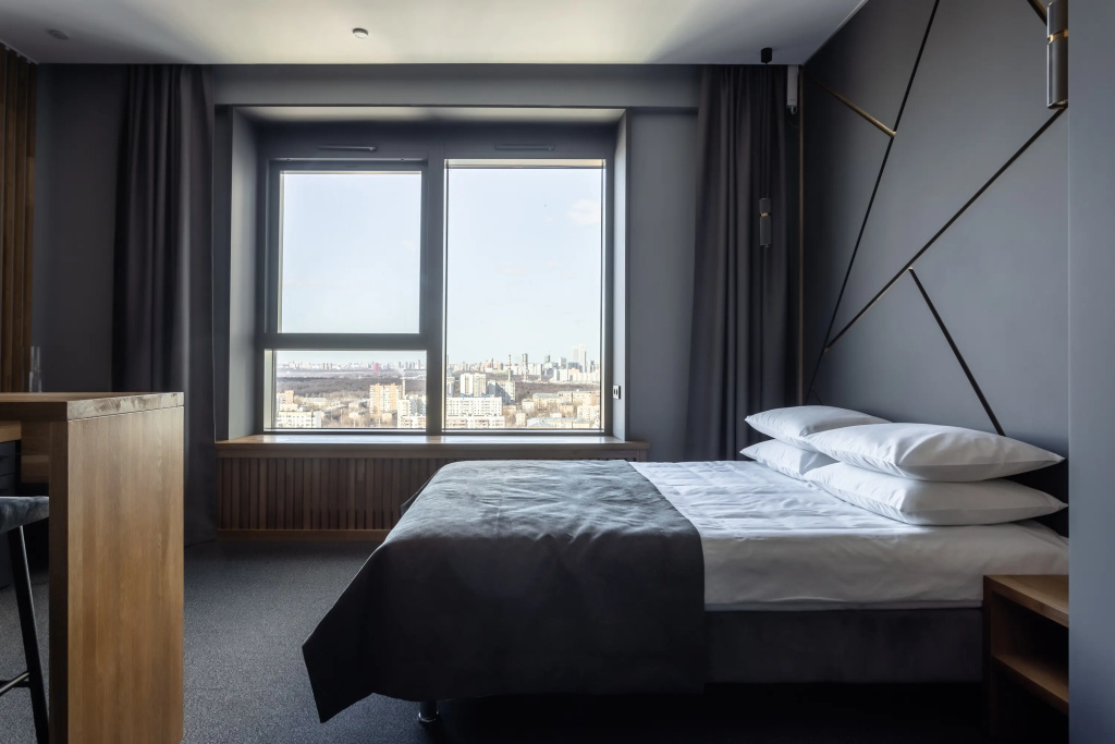 Deluxe Double Apartment with landmark view (full double bed)