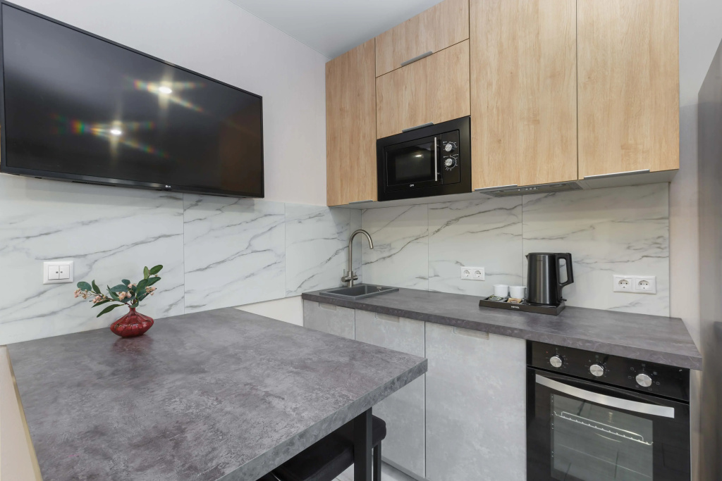Отель Квартира Inndays Apartments на Новомосковской в Коммунарке