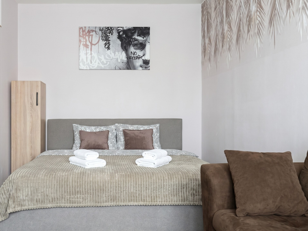 Отель Квартира Top Rooms рядом с метро Рязанский проспект в Москве