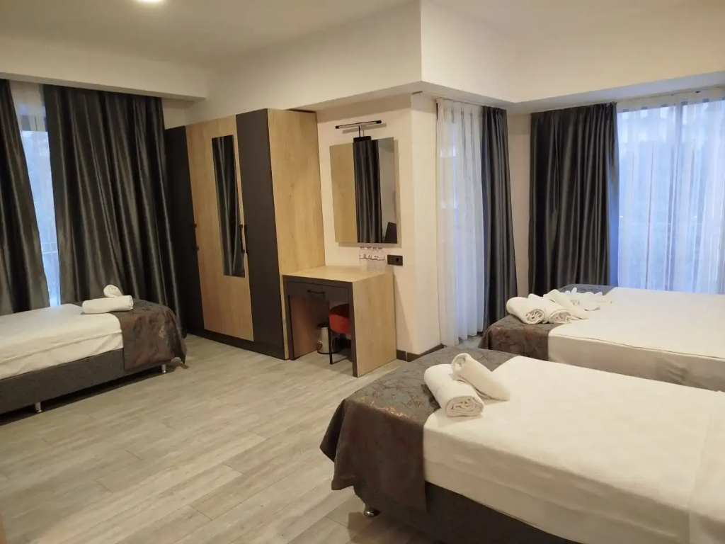 Deluxe Family room with balcony and with view