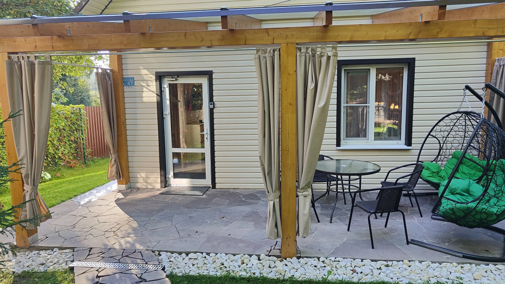 Частный дом Lux 130 кв.м в сосновом лесу на берегу озера в Рощино - фото 14