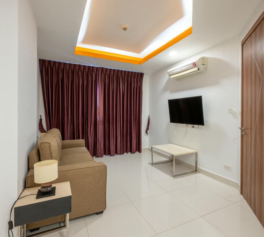 Апартаменты Classic с 2 комнатами с балконом в Апарт-отель C-View Residence by Apartwell